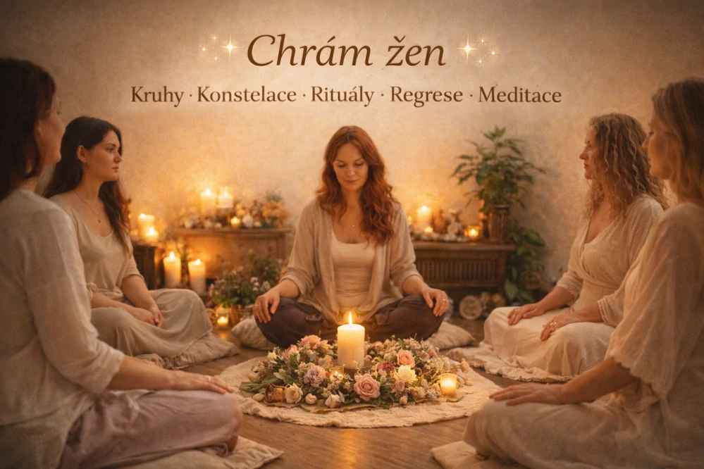 Chrám žen – kruhy, rituály, konstelace, regrese, meditace - pro ženskou duši
